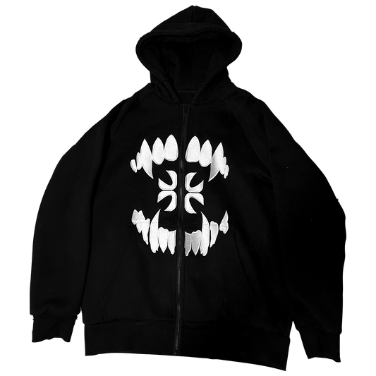 "Glory Vamp!" Zip Up (Black)